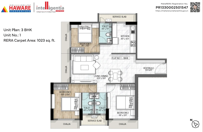 3 BHK